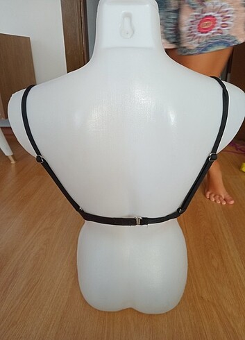 38 Beden siyah Renk Bikini ust 