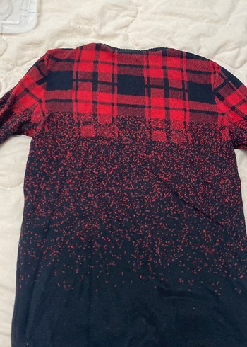 LCW Koyu Kırmızı Erkek Çocuk Triko Kazak - Görsel 4