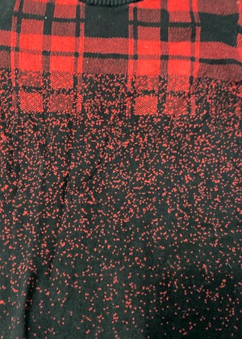 LCW Koyu Kırmızı Erkek Çocuk Triko Kazak - Görsel 3