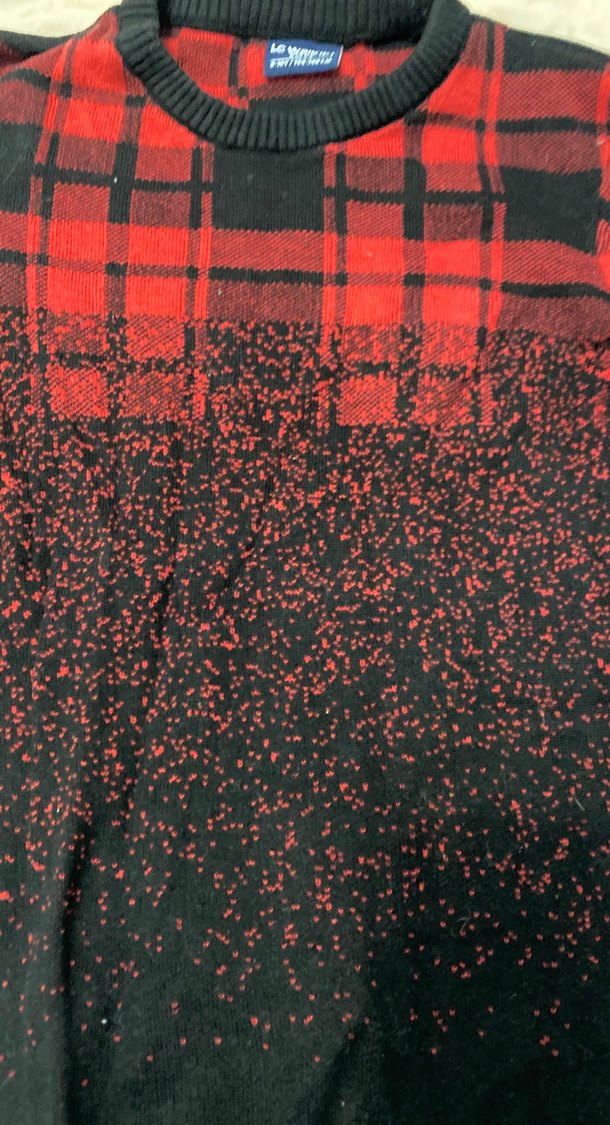 LCW Koyu Kırmızı Erkek Çocuk Triko Kazak - Görsel 3