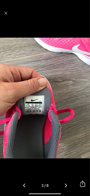 28 Beden Nike spor ayakkabı