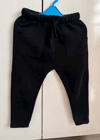LC Waikiki Siyah Erkek Çocuk Rahat Kesim Pantolon