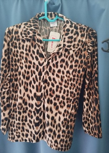 Leopar Desenli Kadın Takım - Görsel 3