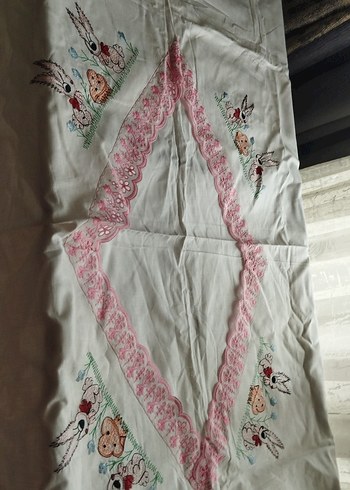 Nakışlı bebek nevresim takımı - Görsel 4