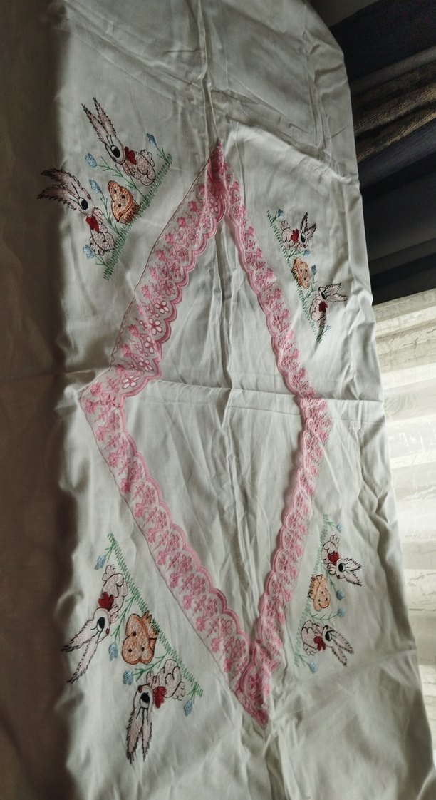 Nakışlı bebek nevresim takımı - Görsel 4