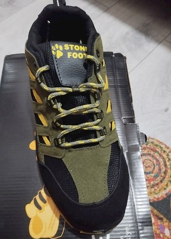 Erkek Sarı Siyah Outdoor Ayakkabı - Görsel 2