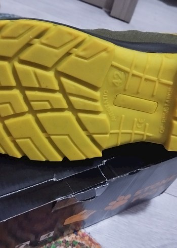 Erkek Sarı Siyah Outdoor Ayakkabı - Görsel 3