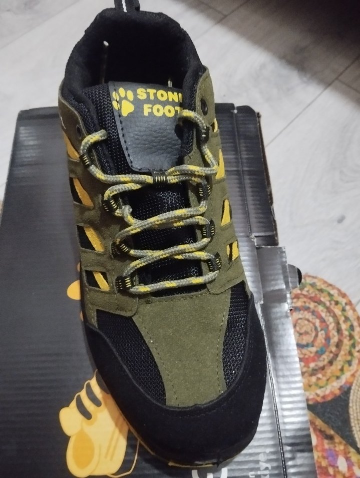 Erkek Sarı Siyah Outdoor Ayakkabı - Görsel 2