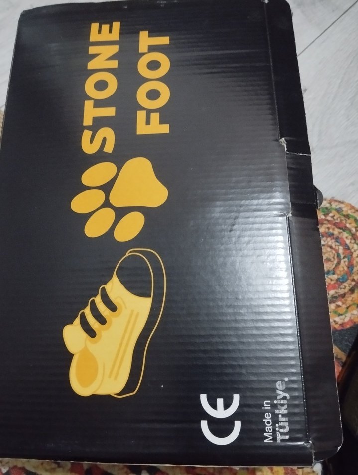 Erkek Sarı Siyah Outdoor Ayakkabı - Görsel 4