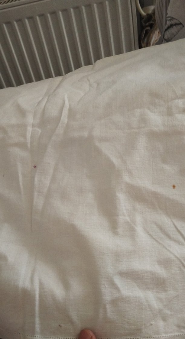 Nakışlı Beyaz Bohem Masa Örtüsü - Görsel 4