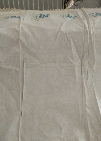 Nakışlı Beyaz Yastık Kılıfı - Görsel 4