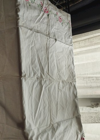 Nakışlı Beyaz Örtüsü - Görsel 4