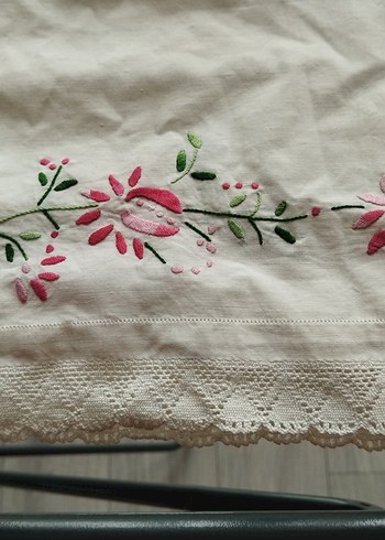 Nakışlı Beyaz Örtüsü - Görsel 2