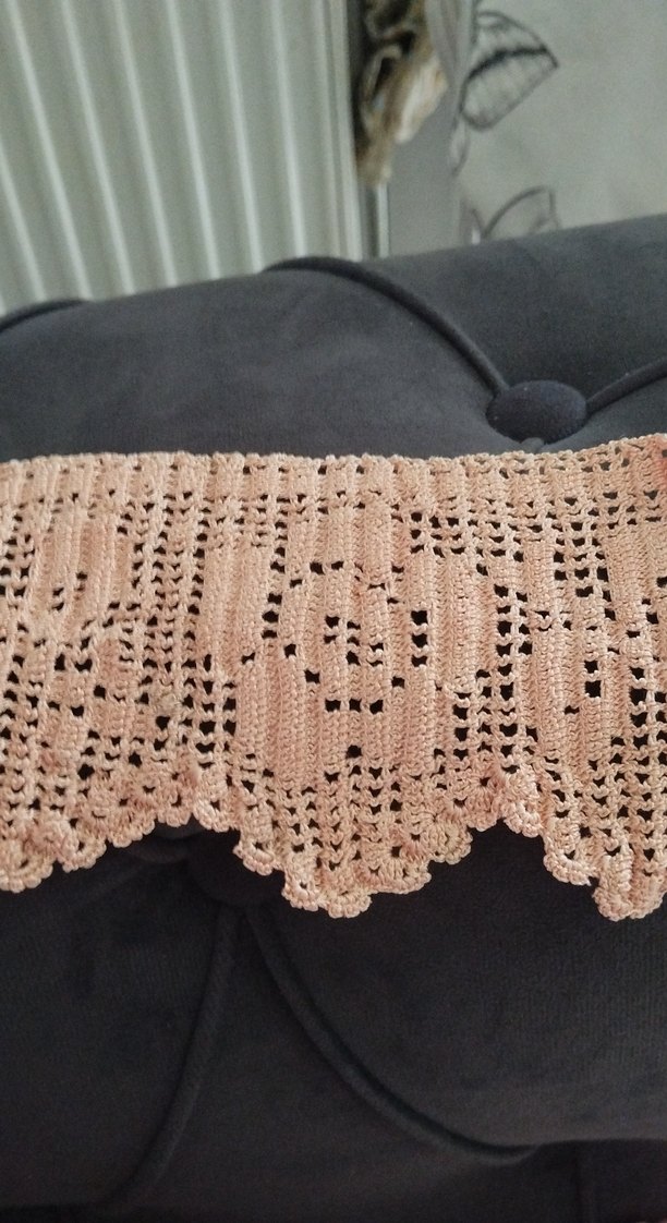 Bohem Tarzda El Örgüsü Dantel Şerit - Görsel 2