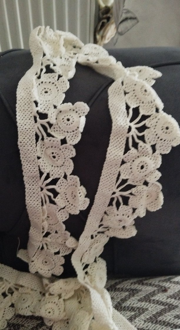 El Yapımı Bohem Dantel Şerit - Görsel 2