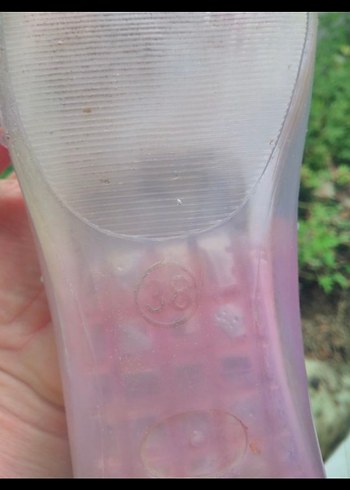 Pembe Payetli Yetişkin -Kız Çocuk Özel Gün Ayakkabısı - Görsel 3