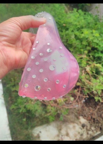 Pembe Payetli Yetişkin -Kız Çocuk Özel Gün Ayakkabısı - Görsel 5