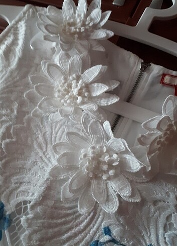 Zara #kotongunluk elbise yeni 38 beden - Görsel 8