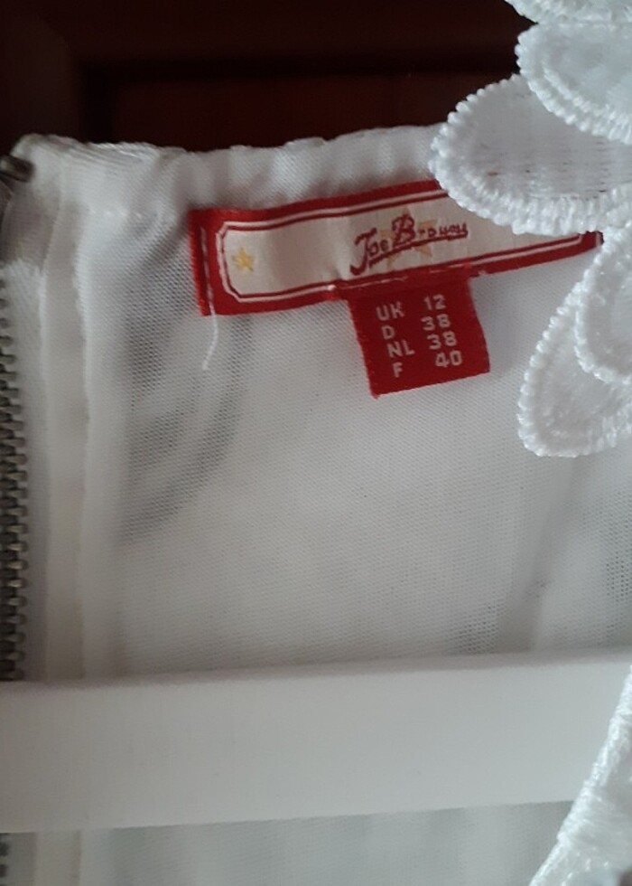 Zara #kotongunluk elbise yeni 38 beden - Görsel 2