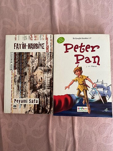 Fatih Harbiye ve Peter Pan Roman 2 kitap