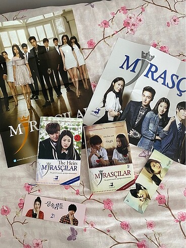 Mirasçılar Kdrama kore dizi the heirs roman seti poster hediyeli