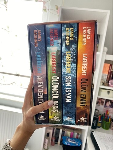 Labirent Serisi 4 kitap kutulu