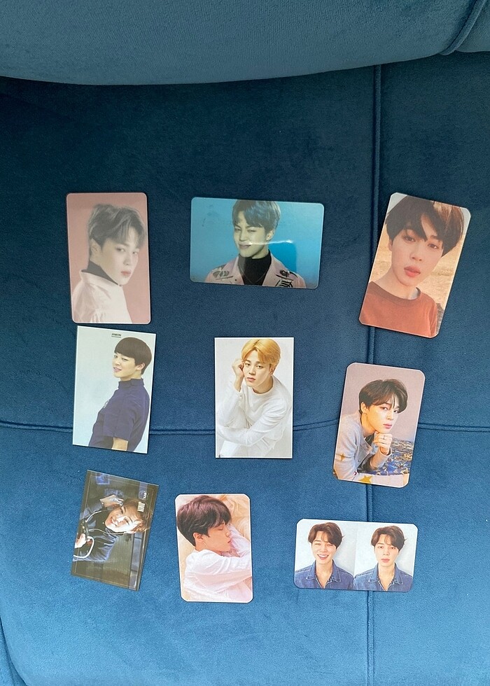 Diğer BTS jimin albüm fotokart 9 lu | Gardrops