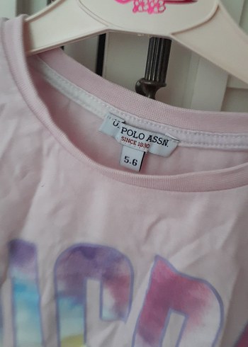 Kız Çocuk Pembe Batik Desenli Tişört - Görsel 2