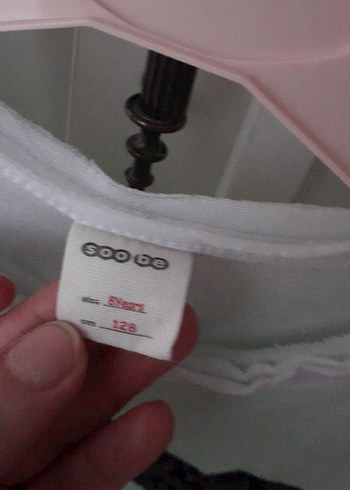 Kız Çocuk Parlak Baskılı Yeşil Tişört - Görsel 3