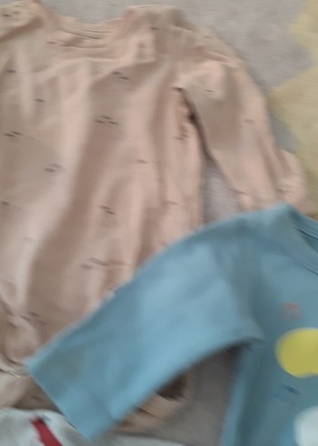 Uzun Kollu Düğmeli Bebek Zıbını - Görsel 4