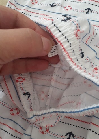 Düğmeli Uzun Kollu Bebek Hastane Tulumu - Görsel 4