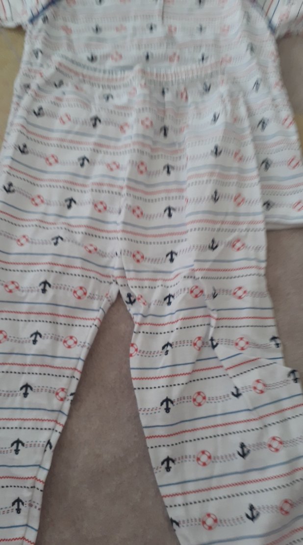 Düğmeli Uzun Kollu Bebek Hastane Tulumu - Görsel 2