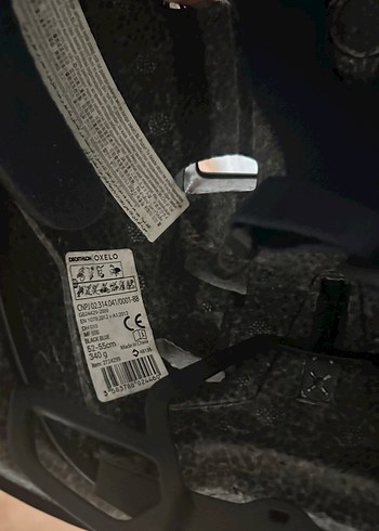 Siyah Biker Diz Koruyucu Velcro Bantlı - Görsel 8