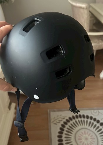 Siyah Biker Diz Koruyucu Velcro Bantlı - Görsel 7