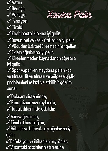 diğer Beden Xaura pain xpain