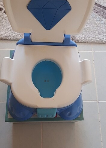  Beden mavi Renk Eğitici tuvalet