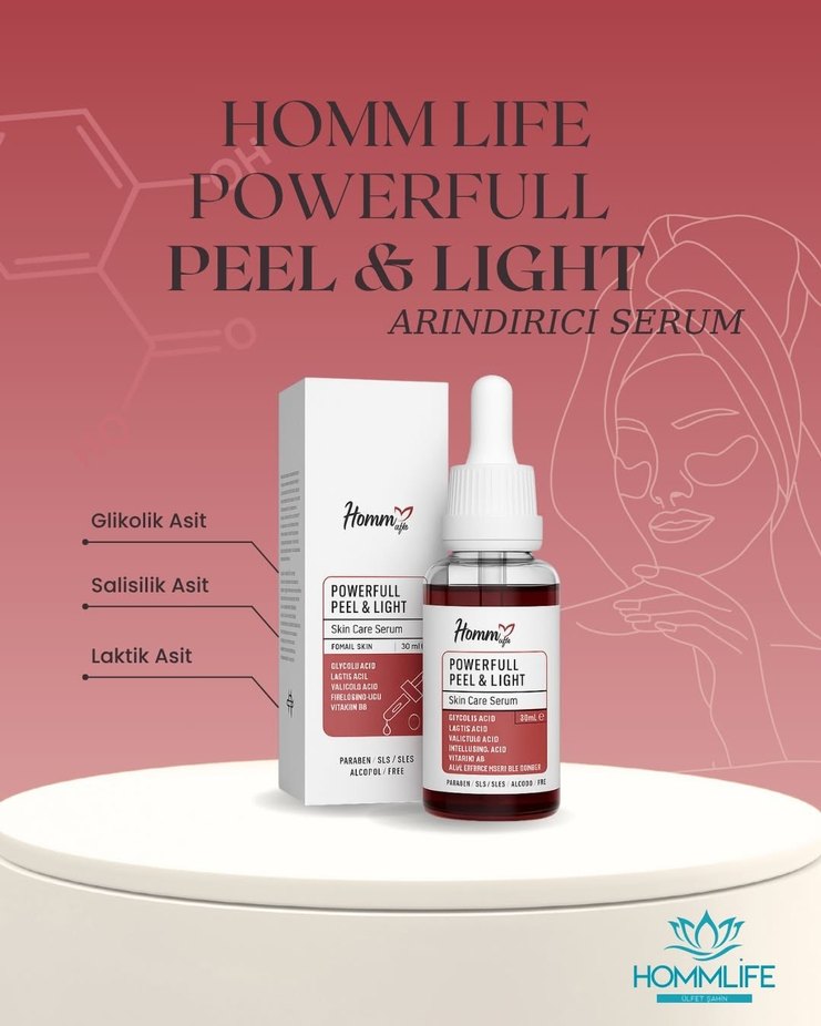 HOMMLIFE homm Bitkisel Serum - Görsel 4