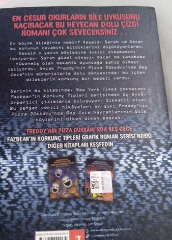 Five Nights at Freddy's grafik roman - Görsel 2