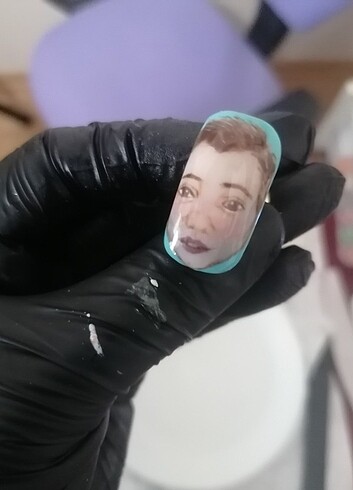 özel tasarım takma tırnaklar - Görsel 2