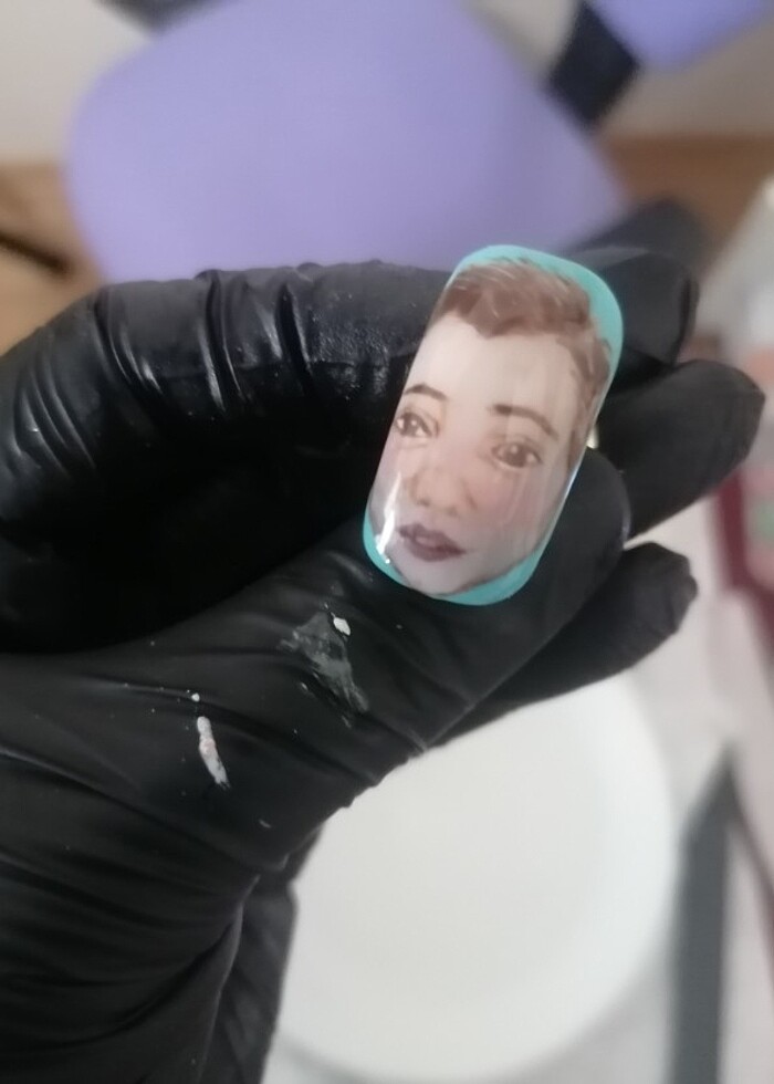 özel tasarım takma tırnaklar - Görsel 2