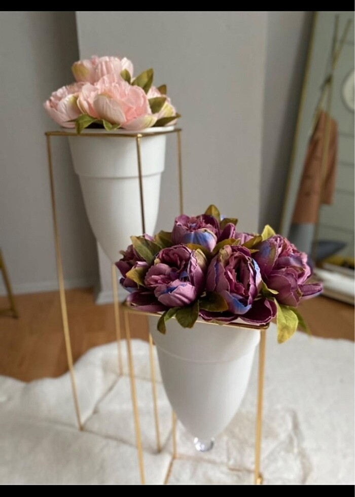 Metal Ayaklı saksılık - Görsel 2