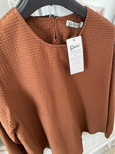 Taşlı kiremit tunik - Görsel 5