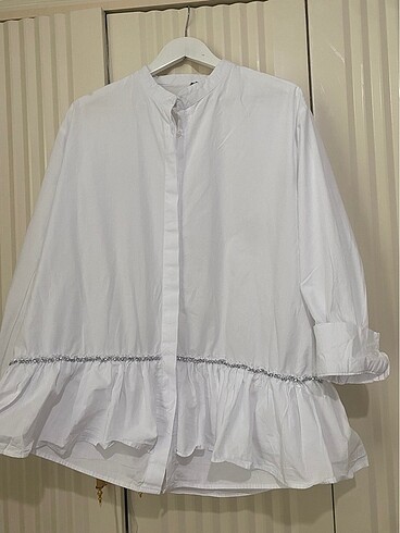 Beyaz tunik - Görsel 8