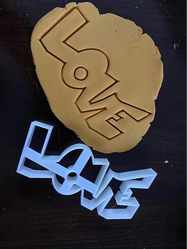 Love kurabiye kalıbı