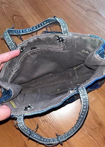 Michael Kors Kot Kumaşlı Tokalı Kadın Çantası