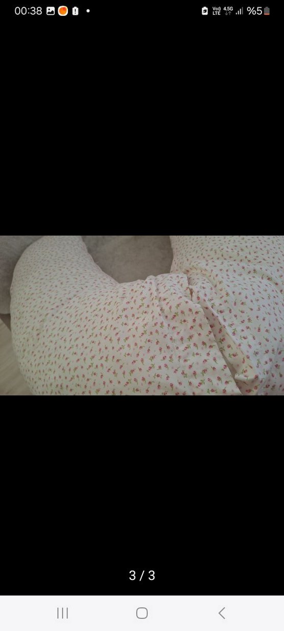 Bej Emzirme ve Hamilelik Yastığı - Görsel 3