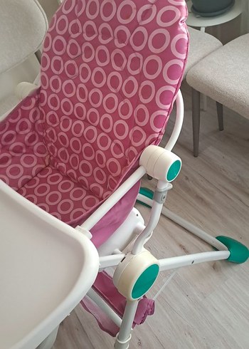 Chicco Pembe Pastel Mama Sandalyesi - Görsel 4