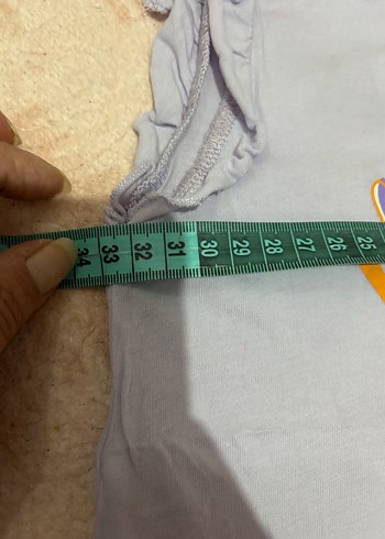 Kız Çocuk Fırfırlı Tişört - Görsel 4