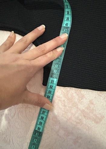 Düğmeli Siyah V Yaka Uzun Kollu Triko Elbise - Görsel 6