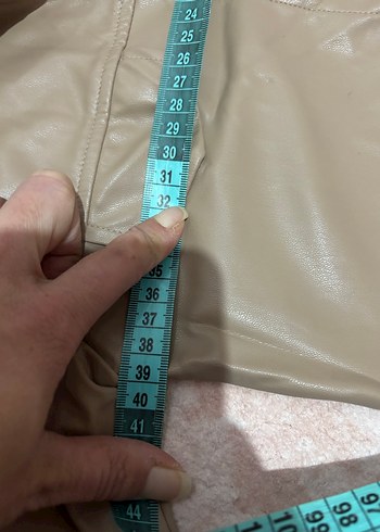 Koz çocuk Bej Deri Takım - Görsel 8